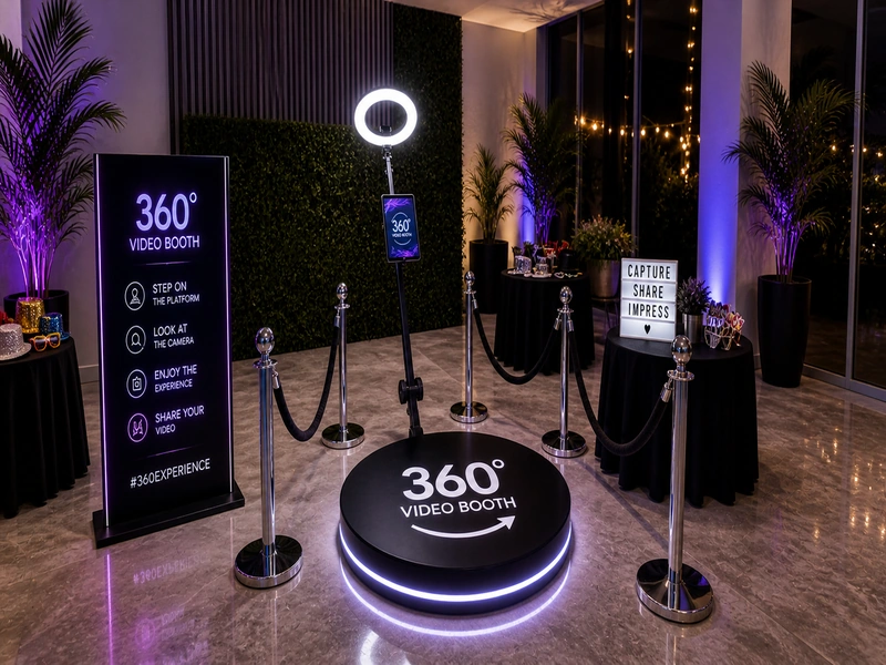 360 Video Booth Rental Atlanta GA