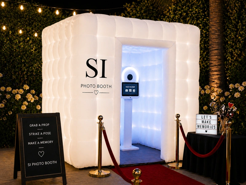 Enclosed Photo Booth Rental Atlanta GA